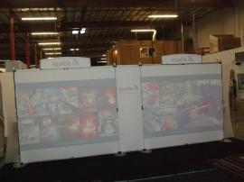 VK-2101 Sacagawea Portable Hybrid Display with MOD-1199 Pedestal with Locking Storage -- Image 2