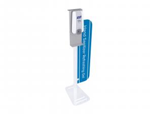 RE-906 Hand Sanitizer Stand w/ Graphic