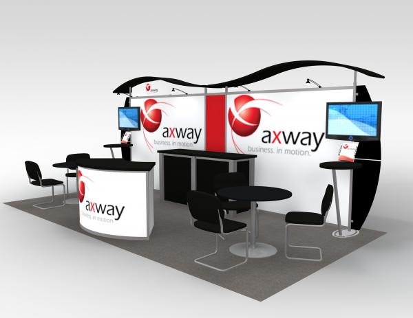 Axway Portable Hybrid Trade Show Exhibit -- Image 3
