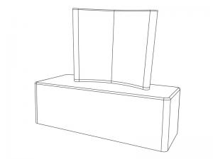 6 ft POP Table Top