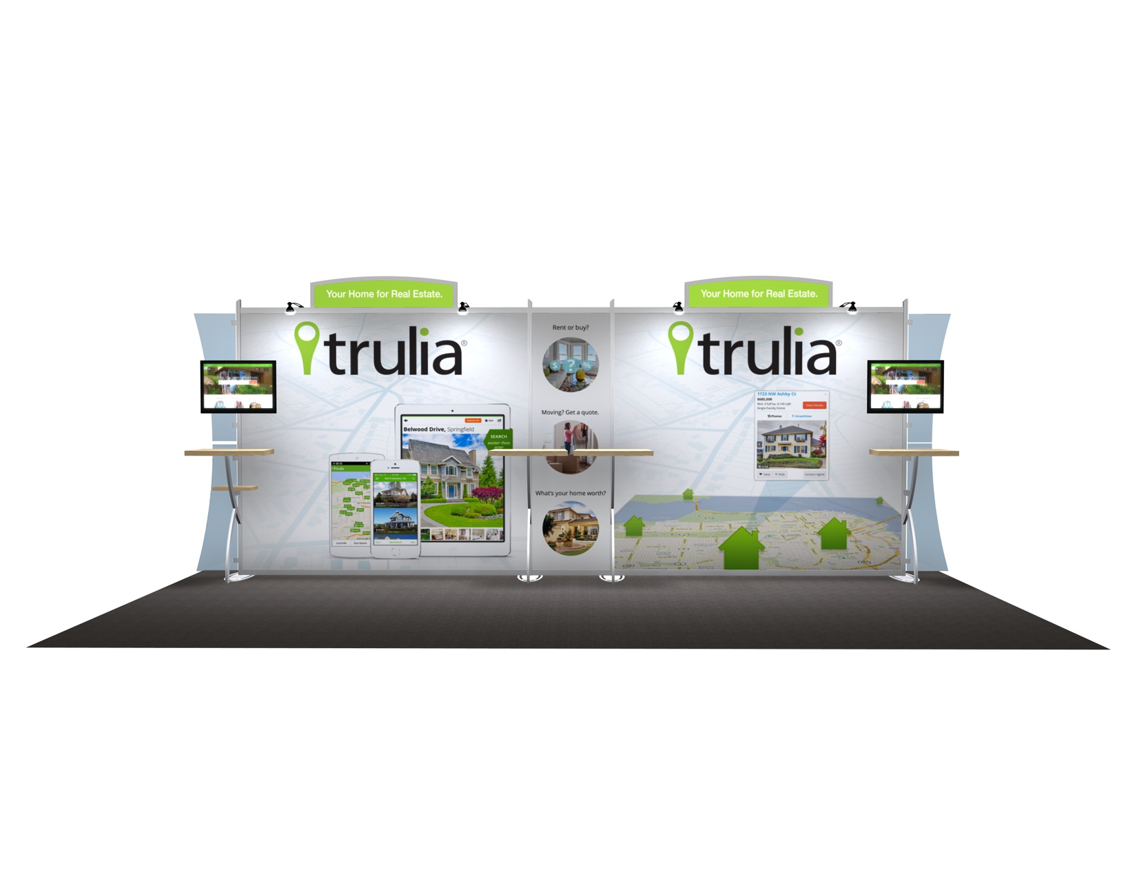 10x20 Trade Show Booths, Displays, Exhibits & Designs