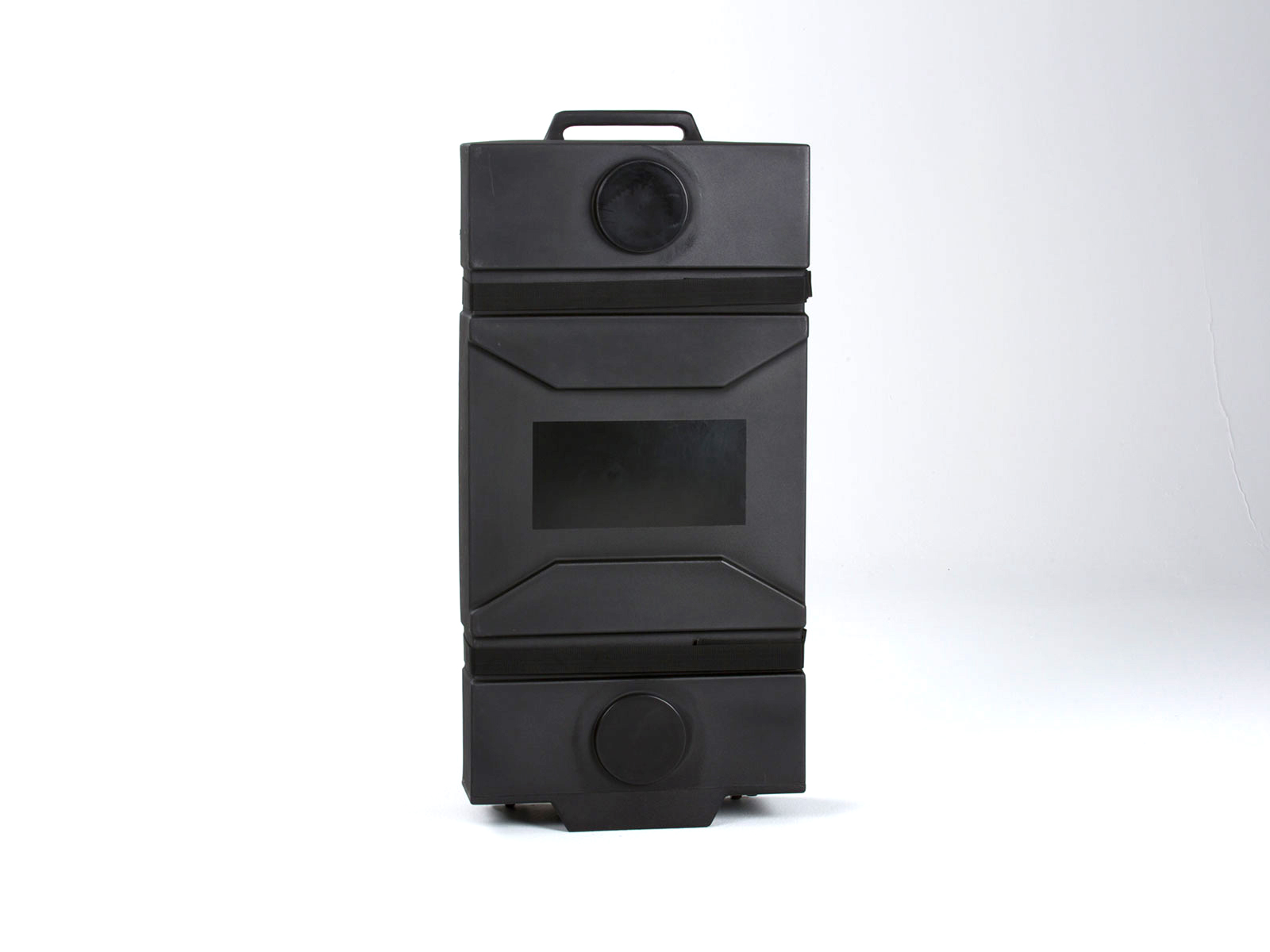 Optional -- MOD-550 Portable Roto-molded Cases with Wheels (26" W x 11" D x 54" H)