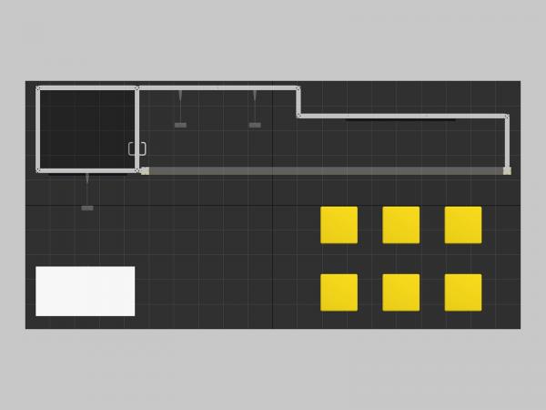 GK-2018 Gravitee Modular Inline Exhibit -- Plan View